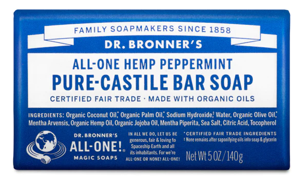 Organic Hemp Soap and Hemp Body Wash Dr. Bronners