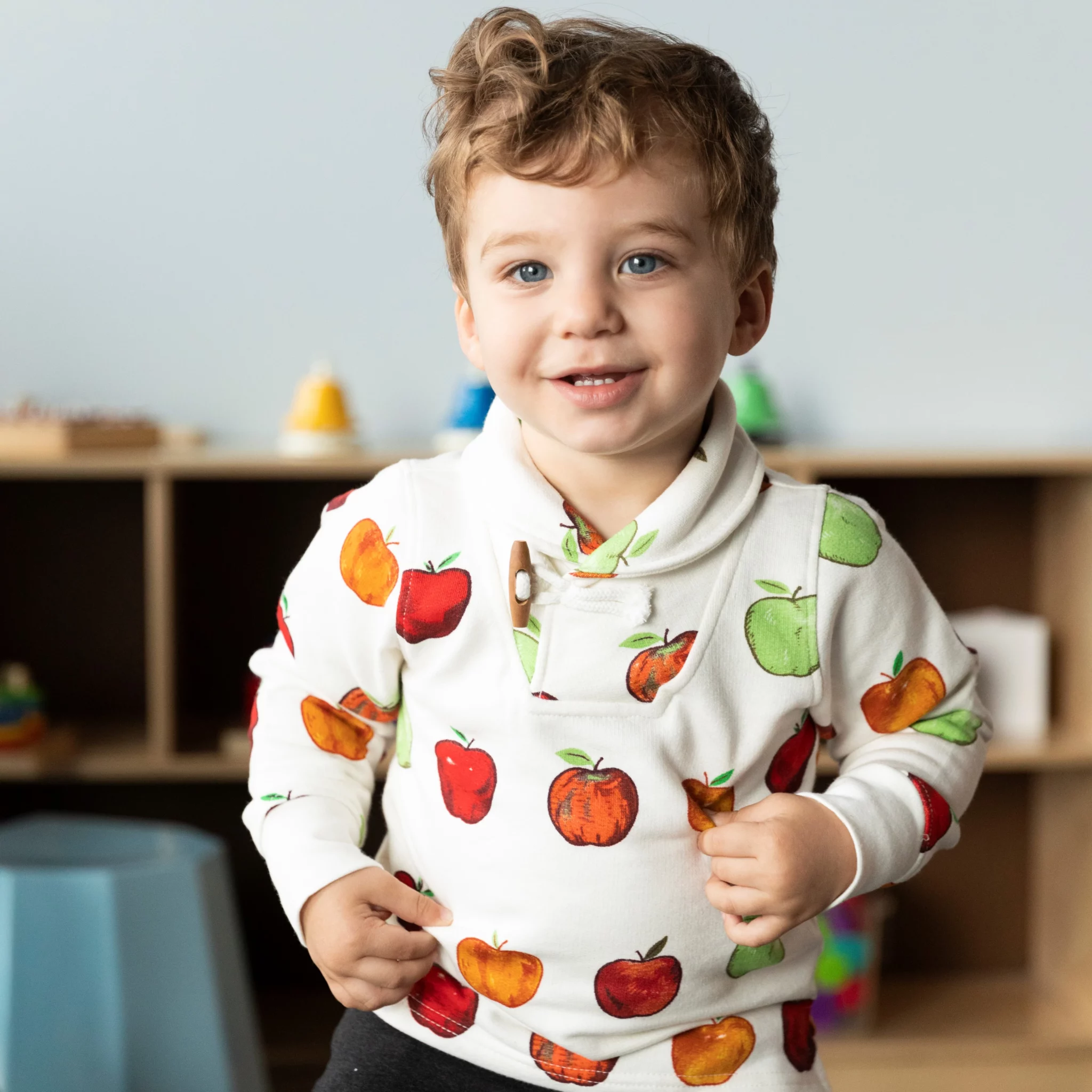 organic sweatshirts for kids from monica and andy