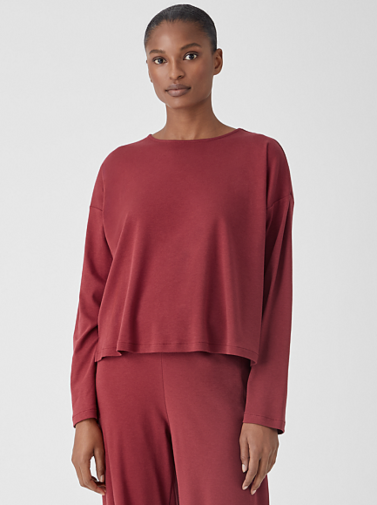 best organic non toxic pajamas for women from eileen fisher