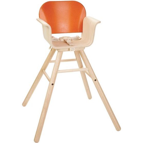 wooden high chair from plantoys