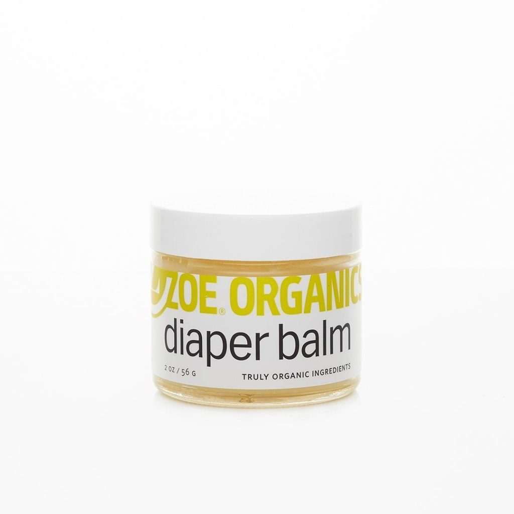 organic diaper balm from zoe organics