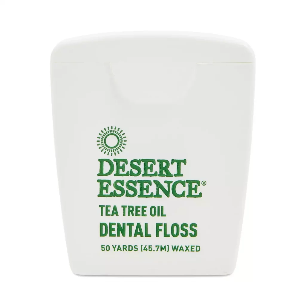 natural dental floss from desert essence