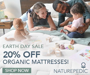 naturepedic earth day sale