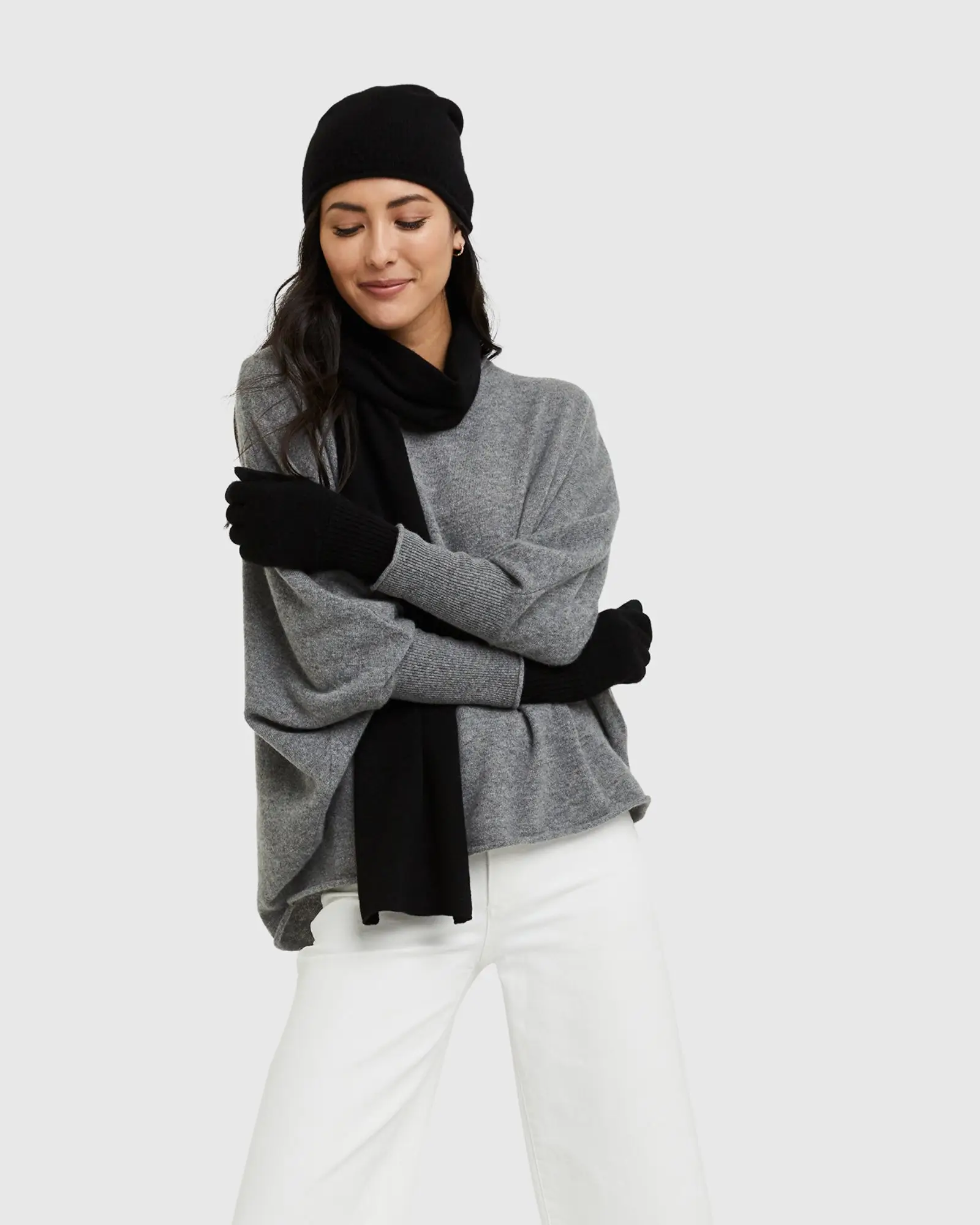 affordable cashmere gloves from quince