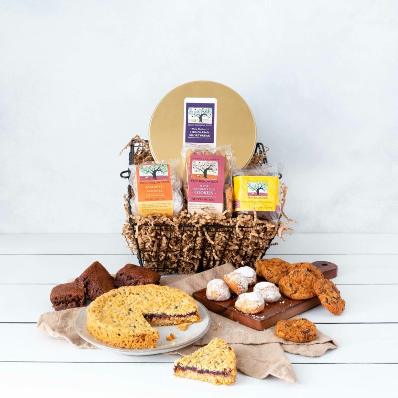 organic cookie gift basket