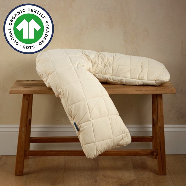organic nursing pillow from woolroom
