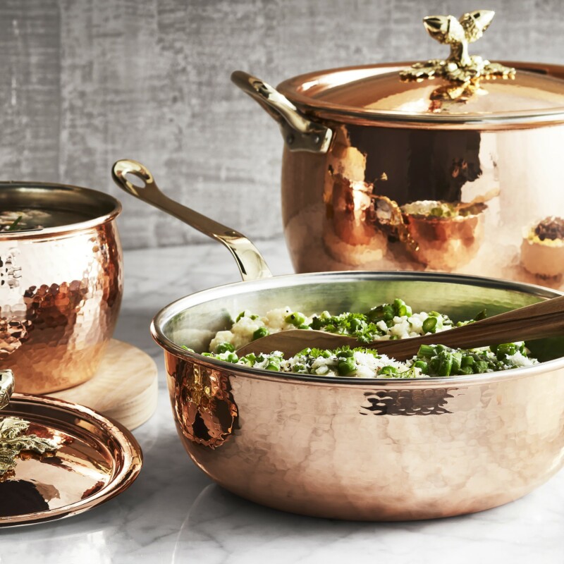 copper cookware from ruffoni