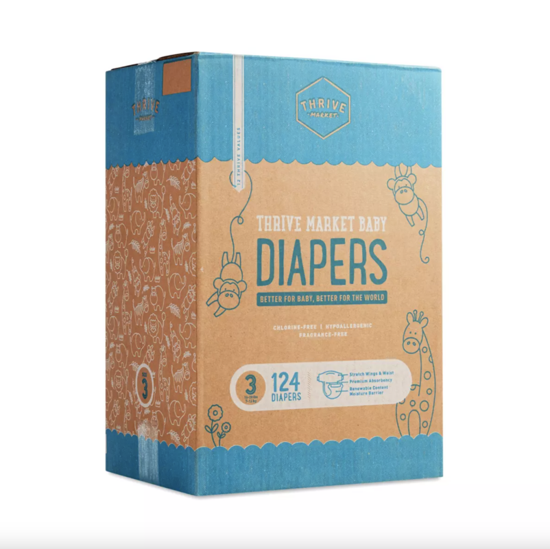 eco friendly diapers from Thrive Market