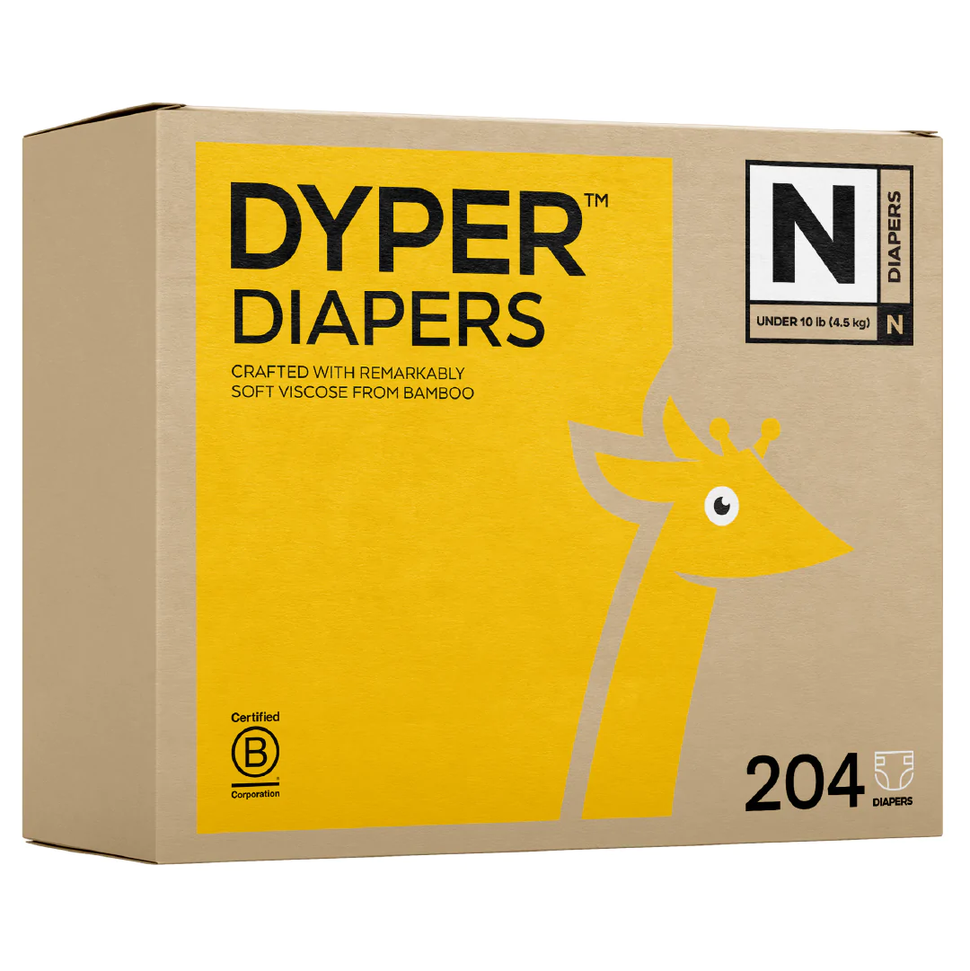 non toxic bamboo diapers from Dyper