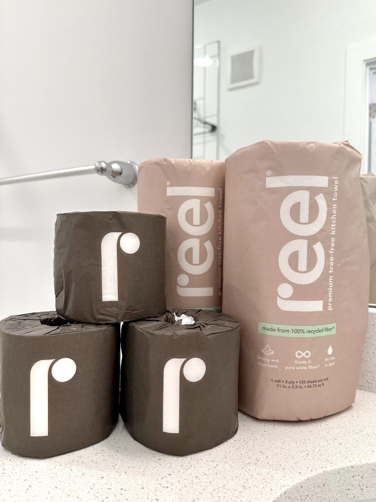 reel non toxic paper towels on thefiltery