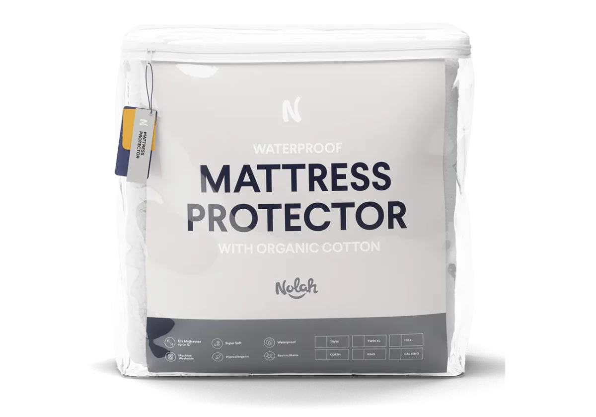 organic cotton waterproof mattress protector from nola