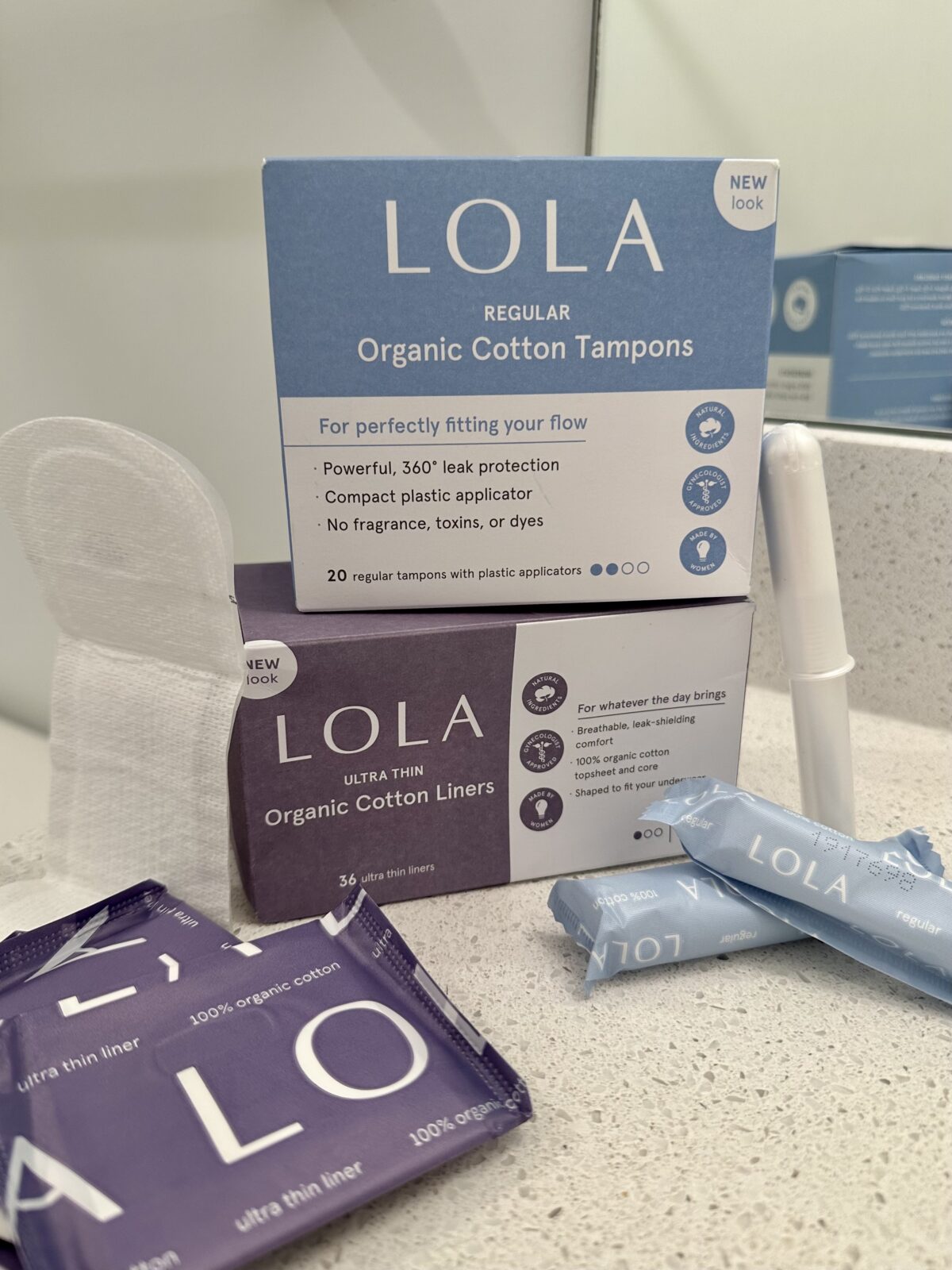 non-toxic organic pads and tampons from Lola on TheFiltery.com