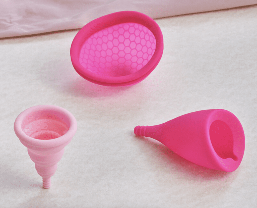 silicone period cups and discs from intimina