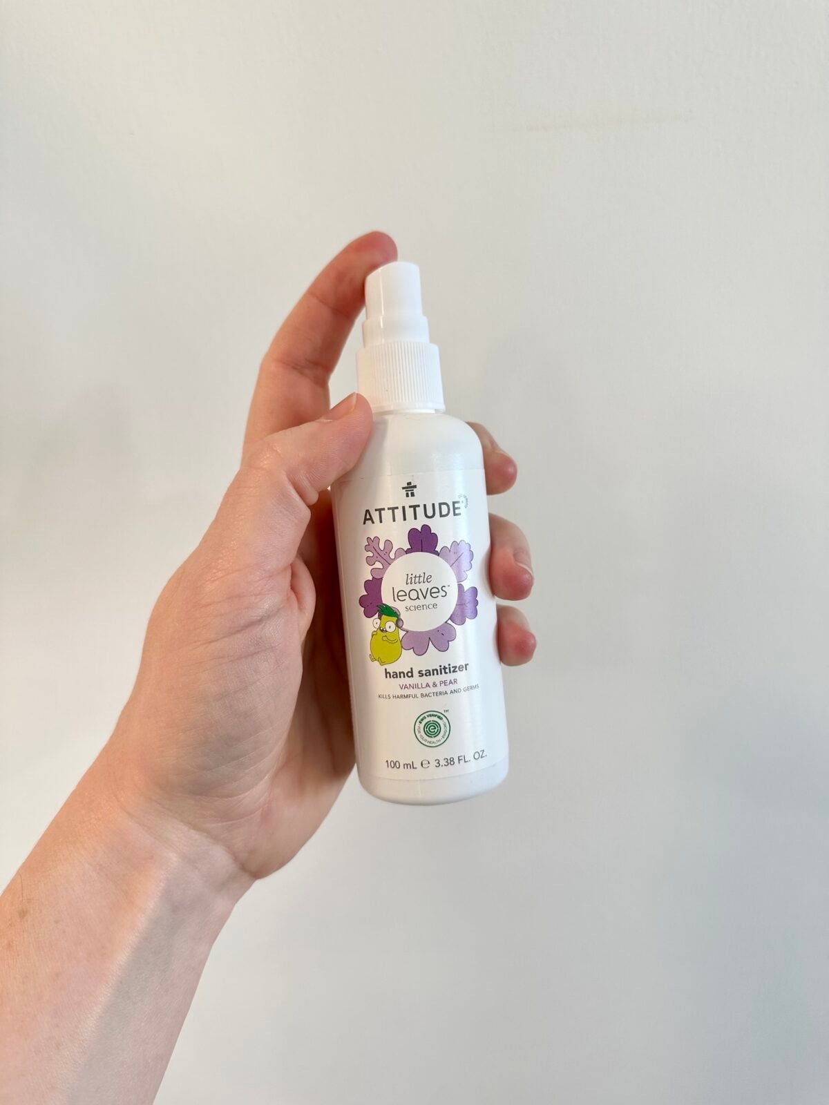 Non-toxic hand sanitizer for kids from attitude