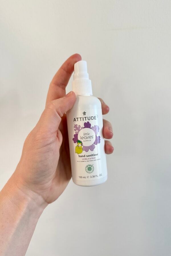 Non-toxic hand sanitizer for kids from attitude
