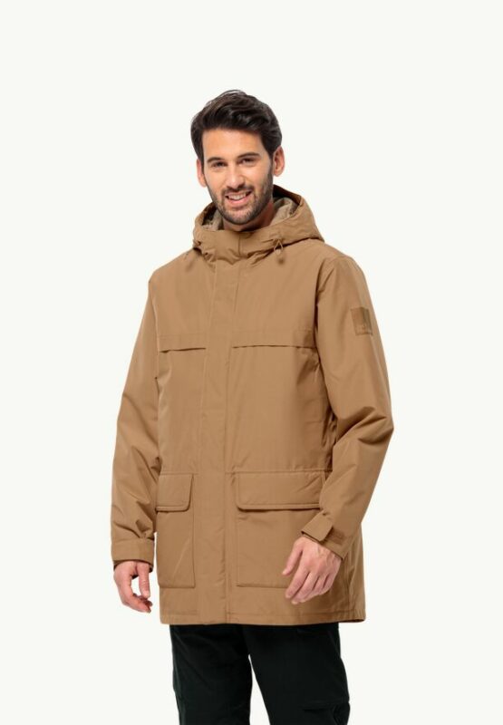 pfas free rain coat from jack wolfskin