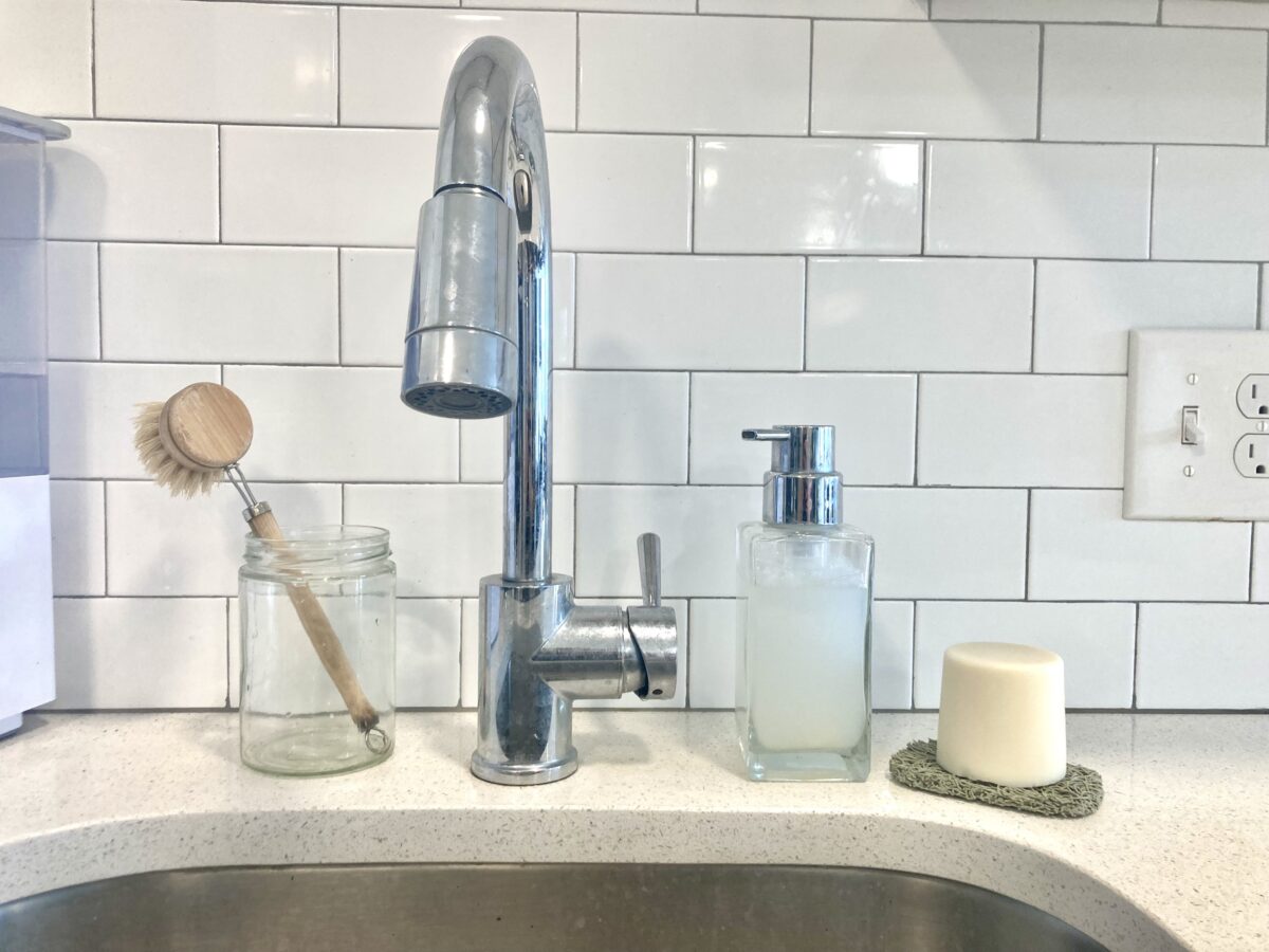 non toxic solid dish soap block from Meliora on TheFiltery.com