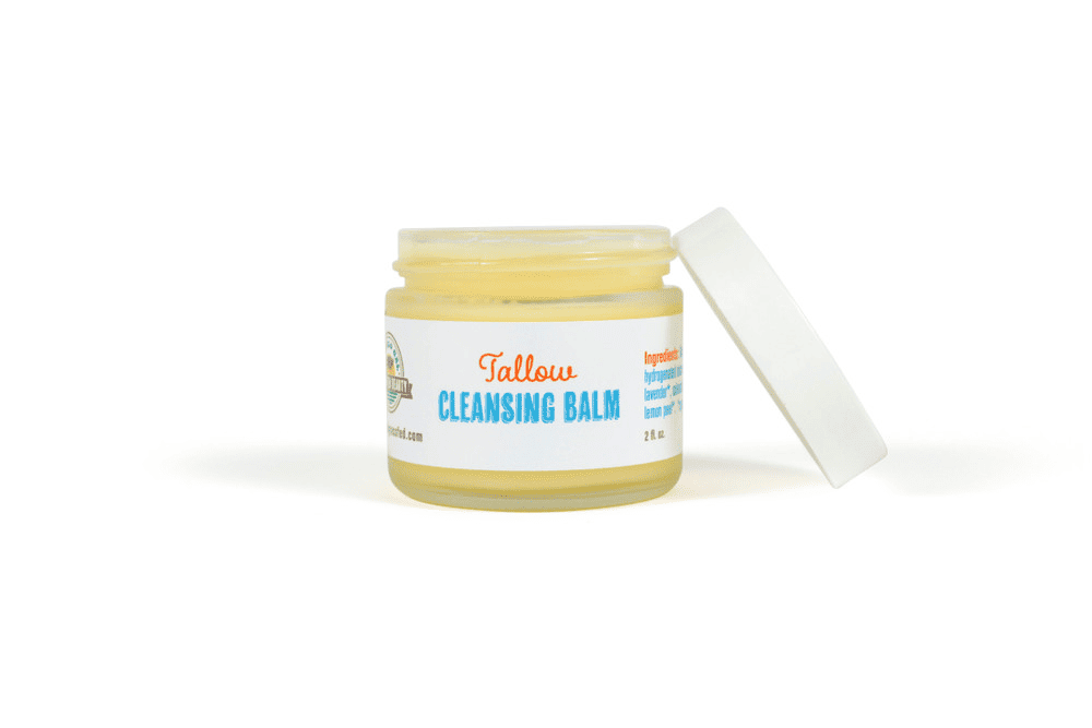 beef tallow for skincare Buffalo Gal Grassfed Beauty Cleansing Balm