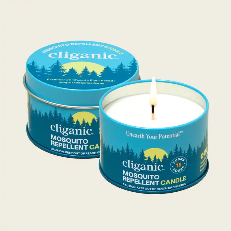 non-toxic citronella candles from Cliganic