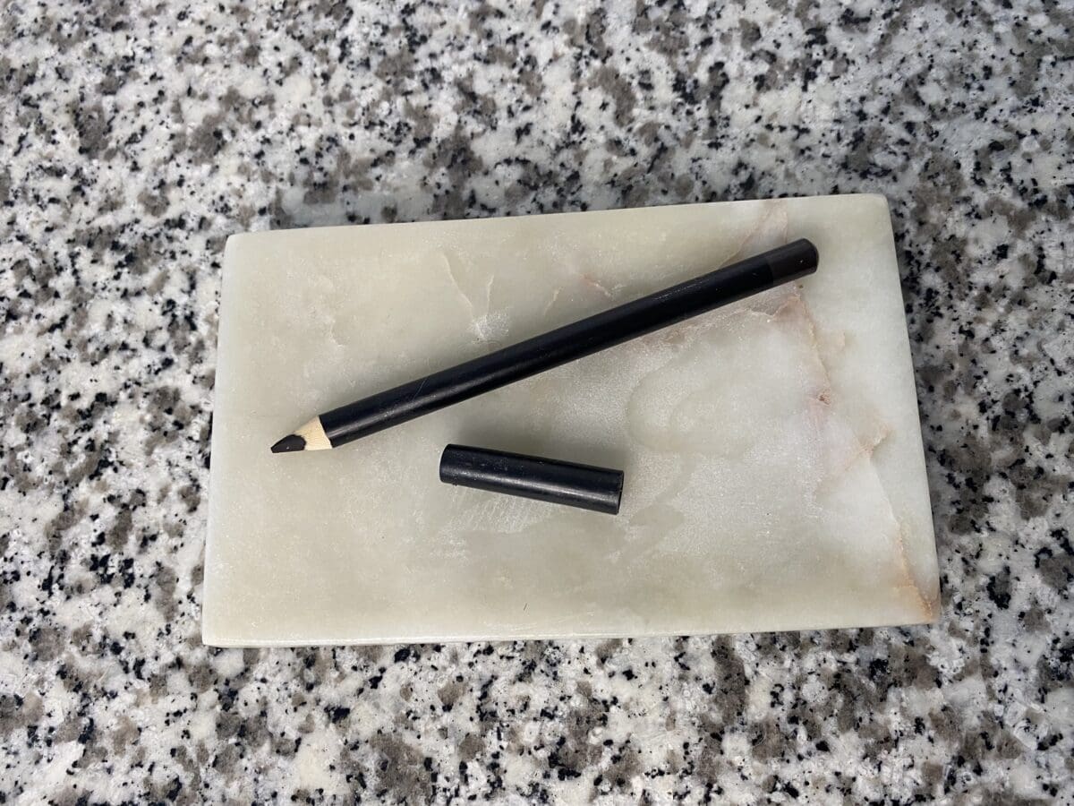 a picture of a natural black eyeliner of Toups and Co.