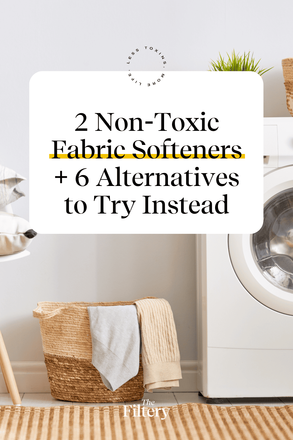 Non-Toxic Fabric Softeners + Alternatives to Try Instead